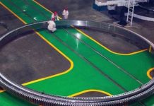 LYC produces a Slewing Bearing with an 11M OD