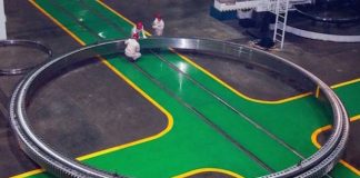 LYC produces a Slewing Bearing with an 11M OD